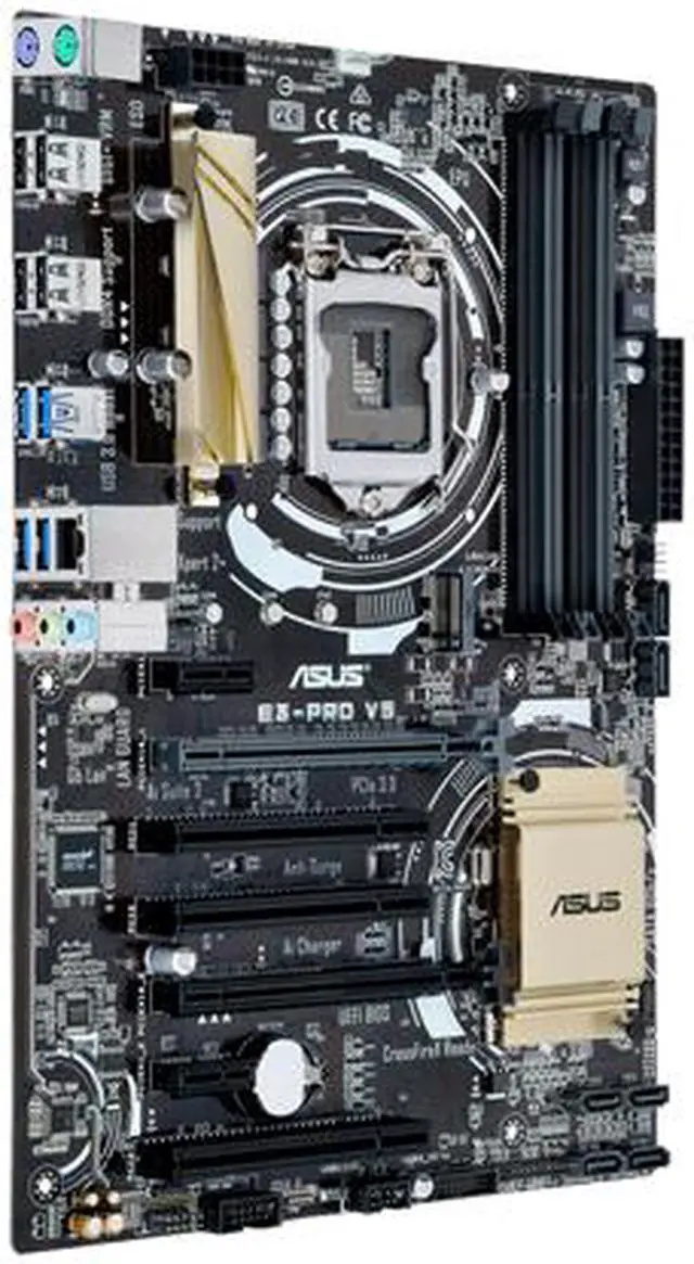 Alt view image 3 of 6 - ASUS E3-PRO V5 (ASUS-90MB0QJ0-M0UAY0) LGA 1151 Intel C232 USB 3.0 ATX Intel Motherboard