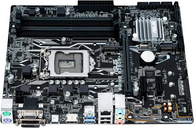 Alt view image 4 of 5 - ASUS PRIME B250M-A LGA 1151 Intel B250 HDMI USB 3.1 USB 3.0 Micro ATX Intel Motherboard