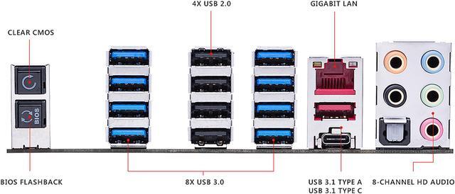 Alt view image 5 of 6 - ASUS ROG Crosshair VI Hero AM4 AMD X370 USB 3.1 ATX AMD Motherboard