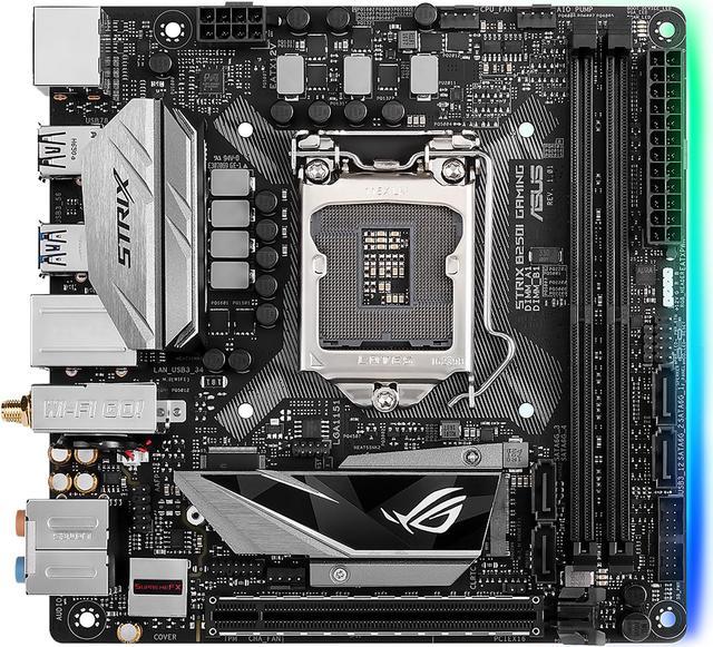 ASUS ROG Strix B250I Gaming LGA 1151 Mini ITX Intel Motherboard 