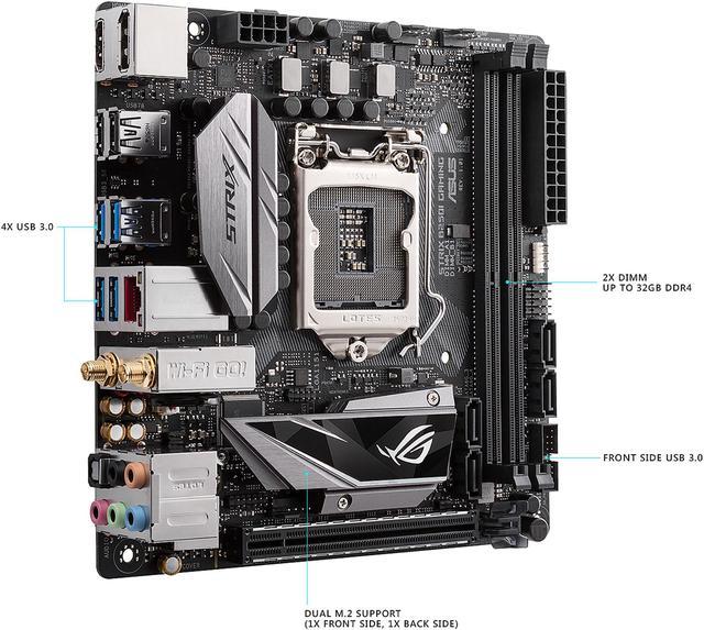 ASUS ROG Strix B250I Gaming LGA 1151 Mini ITX Intel Motherboard 