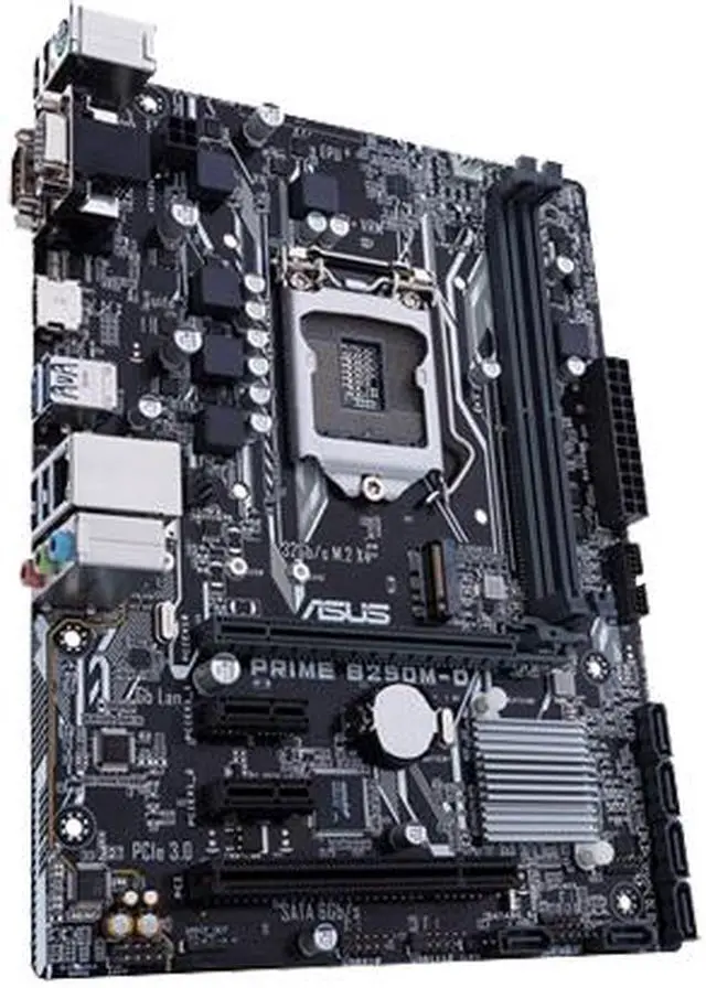 Alt view image 4 of 7 - ASUS PRIME B250M-D LGA 1151 Intel B250 HDMI SATA 6Gb/s USB 3.0 Micro ATX Intel Motherboard