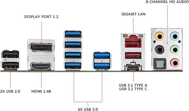 Alt view image 2 of 6 - ASUS ROG STRIX X370-F GAMING AM4 AMD X370 ATX AMD Motherboard