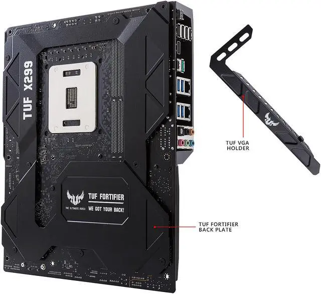 Alt view image 5 of 8 - ASUS TUF X299 MARK I LGA2066 DDR4 M.2 USB 3.1 DUAL LAN X299 ATX Motherboard for Intel Core i9 and i7 X-Series Processors