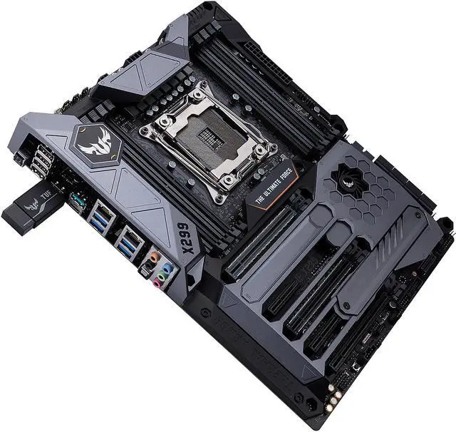 Alt view image 6 of 8 - ASUS TUF X299 MARK I LGA2066 DDR4 M.2 USB 3.1 DUAL LAN X299 ATX Motherboard for Intel Core i9 and i7 X-Series Processors