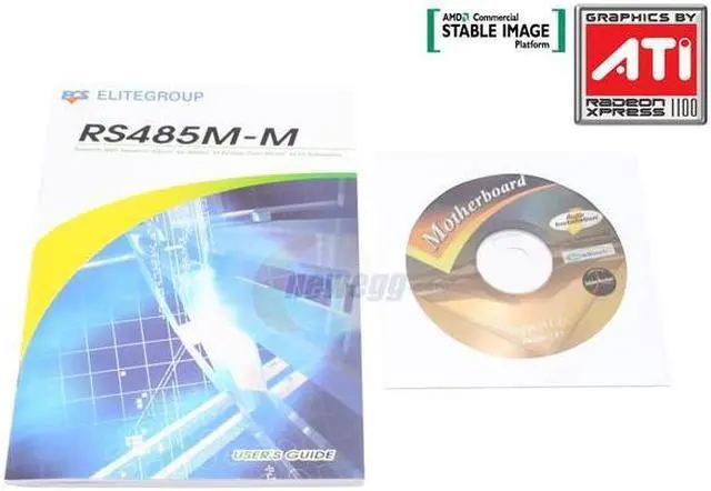 Alt view image 4 of 6 - ECS RS485M-M (V1.0) AM2 ATI Radeon Xpress 1100 Micro ATX AMD Motherboard