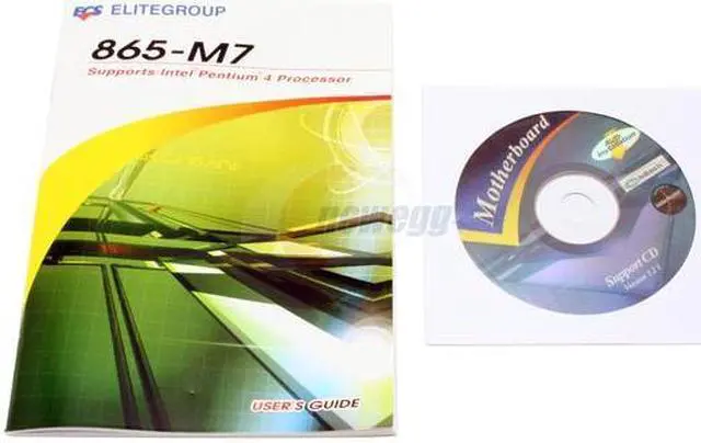 Alt view image 3 of 5 - ECS 865-M7 (V2.0) LGA 775 Intel 865GV Micro ATX Intel Motherboard