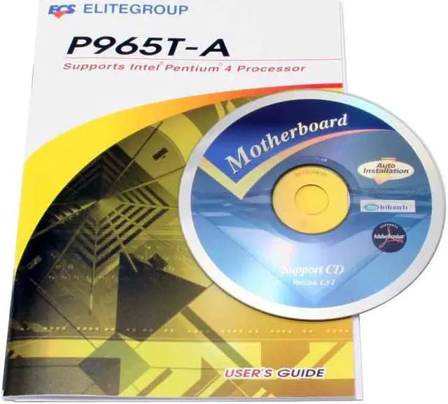 Alt view image 6 of 7 - ECS P965T-A (V1.0) LGA 775 Intel P965 Express ATX Intel Motherboard