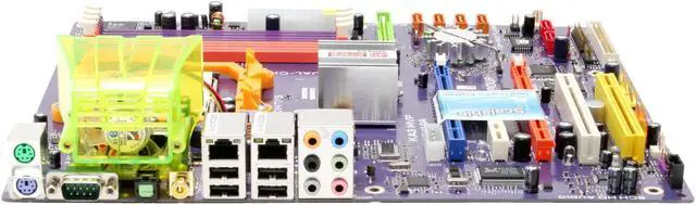 Alt view image 2 of 5 - ECS KA3 MVP (V1.0A) AM2 AMD 580X CrossFire ATX AMD Motherboard