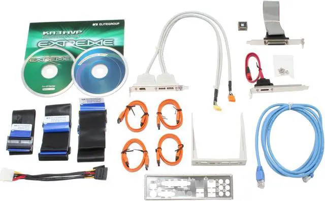 Alt view image 4 of 5 - ECS KA3 MVP (V1.0A) AM2 AMD 580X CrossFire ATX AMD Motherboard