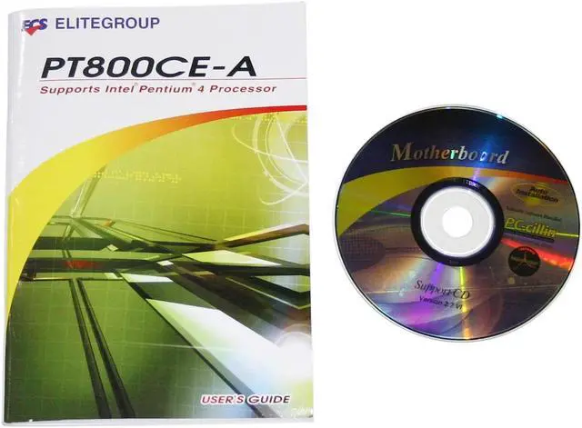 Alt view image 4 of 5 - ECS PT800CE-A (1.0) Socket 478 VIA PT800CE ATX Intel Motherboard