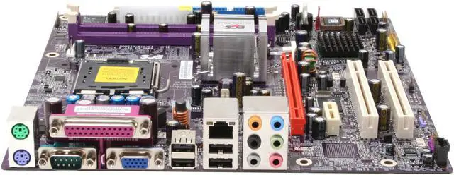Alt view image 2 of 6 - ECS 945G-M3 (V3.0) LGA 775 Intel 945G Micro ATX Intel Motherboard