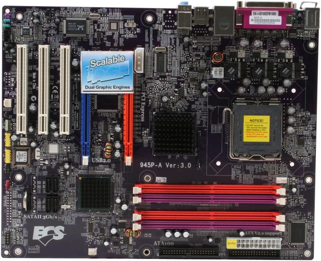 Open Box: ECS 945P-A (V3.0) LGA 775 ATX Intel Motherboard - Newegg.ca