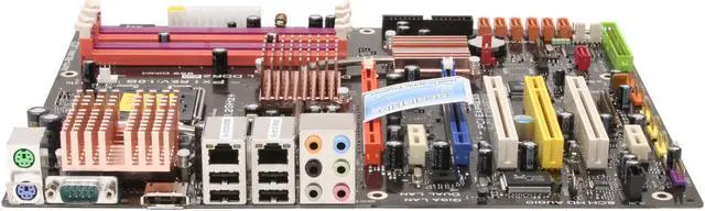 Alt view image 2 of 7 - ECS PX1 (1.0B) LGA 775 Intel P965 Express ATX Intel Motherboard
