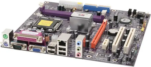 Main image of ECS P4M900T-M V1.0 LGA 775 VIA P4M900 Micro ATX Intel Motherboard
