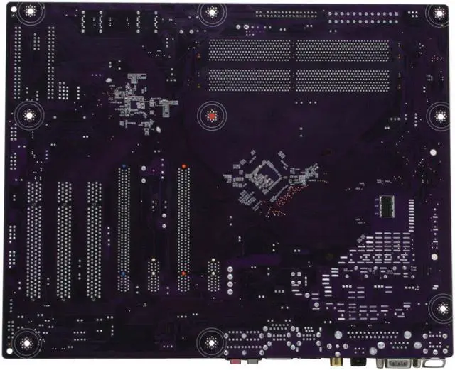 Alt view image 4 of 11 - ECS NF650iSLIT-A (V1.0) LGA 775 NVIDIA nForce 650i SLI ATX Intel Motherboard