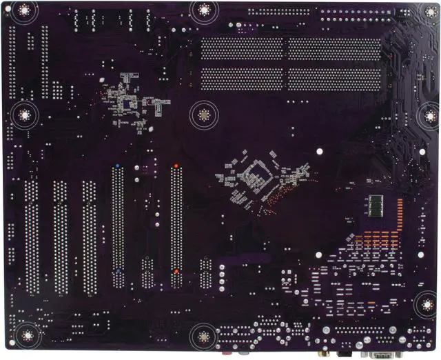 Alt view image 10 of 11 - ECS NF650iSLIT-A (V1.0) LGA 775 NVIDIA nForce 650i SLI ATX Intel Motherboard