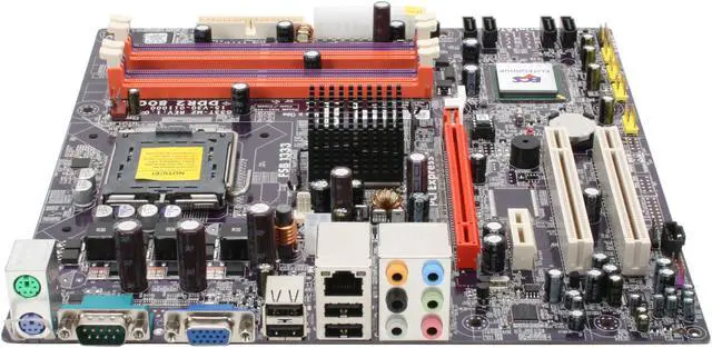 Alt view image 2 of 7 - ECS G33T-M2 LGA 775 Intel G33 Micro ATX Intel Motherboard