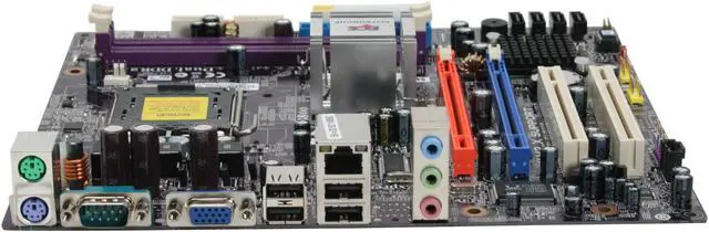 Alt view image 2 of 7 - ECS 945GCT-M (V1.0) LGA 775 Intel 945GC Micro ATX Intel Motherboard