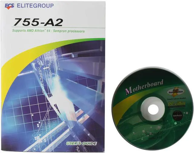 Alt view image 6 of 7 - ECS 755-A2 v1.0 754 SiS 755 ATX AMD Motherboard