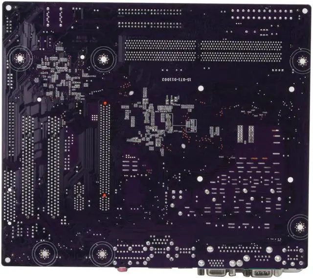 Alt view image 4 of 7 - ECS P4M890T-M (V2.0) LGA 775 VIA P4M890 Micro ATX Intel Motherboard