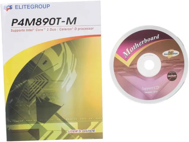 Alt view image 6 of 7 - ECS P4M890T-M (V2.0) LGA 775 VIA P4M890 Micro ATX Intel Motherboard