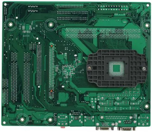 Alt view image 4 of 5 - ECS Goal3+(1.1C) AMD Sempron 3000+ 754 SiS 761 GX Micro ATX Motherboard / CPU Combo