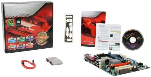 Alt view image 5 of 5 - ECS Goal3+(1.1C) AMD Sempron 3000+ 754 SiS 761 GX Micro ATX Motherboard / CPU Combo