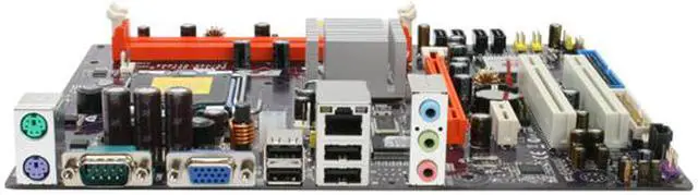 Alt view image 2 of 5 - ECS G31T-M(1.0) LGA 775 Intel G31 Micro ATX Intel Motherboard