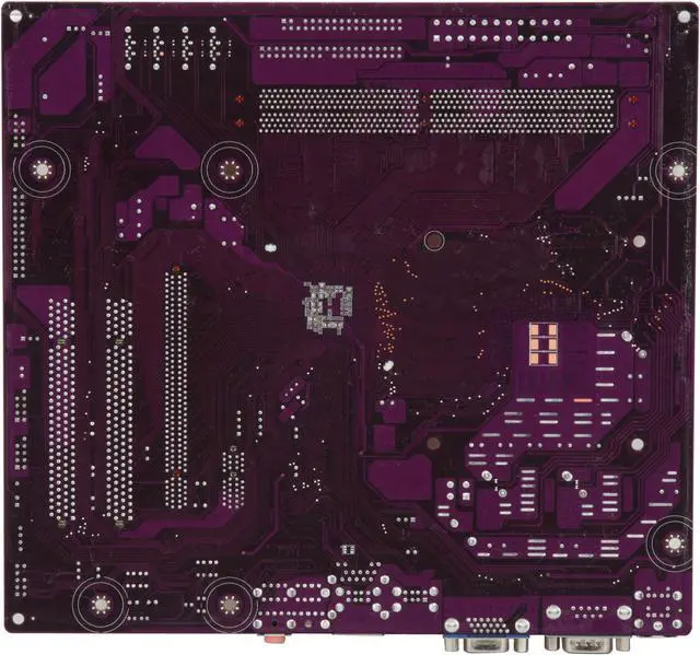 Alt view image 4 of 5 - ECS GF7050VT-M LGA 775 GeForce7050 / 610i Micro ATX Intel Motherboard