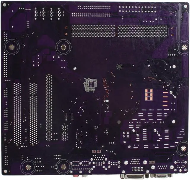 Alt view image 4 of 7 - ECS GF7100PVT-M3 LGA 775 NVIDIA GeForce 7100 HDMI Micro ATX Intel Motherboard