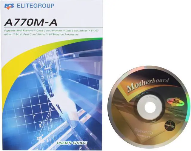 Alt view image 6 of 7 - ECS A770M-A AM2+/AM2 AMD 770 ATX AMD Motherboard