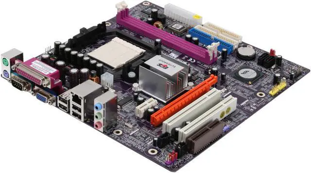 Main image of ECS K8M890M-M (V1.0A) AM2 VIA K8M890 Micro ATX AMD Motherboard