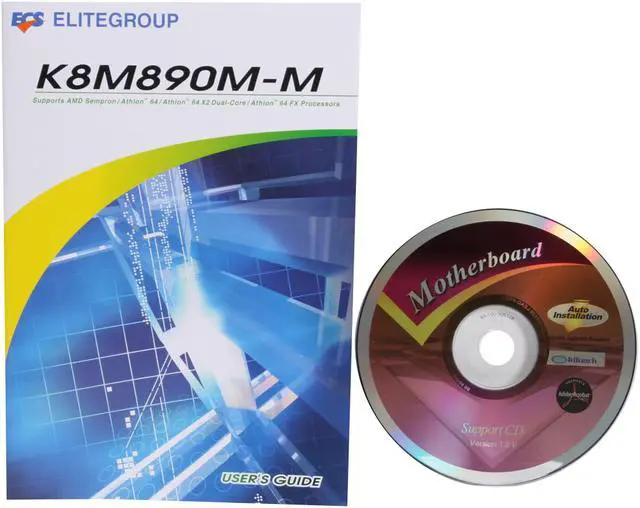 Alt view image 6 of 7 - ECS K8M890M-M (V1.0A) AM2 VIA K8M890 Micro ATX AMD Motherboard