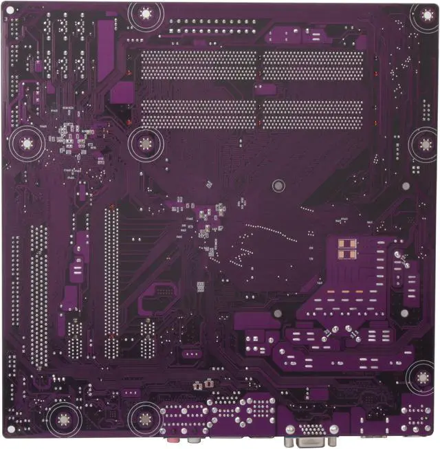 Alt view image 4 of 5 - ECS G43T-M LGA 775 Intel G43 HDMI Micro ATX Intel Motherboard