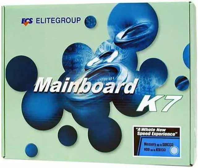 Alt view image 4 of 4 - ECS K7VTA3-RAID 462(A) VIA KT333 ATX AMD Motherboard