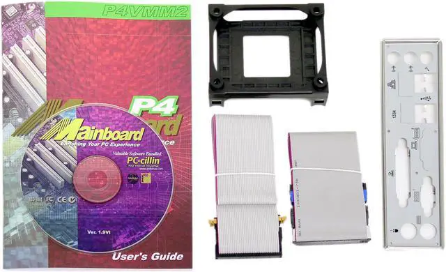 Alt view image 3 of 4 - ECS P4VMM2 V5.0 Socket 478 VIA P4M266A Micro ATX Intel Motherboard