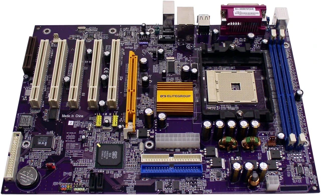 Open Box: ECS ECS 755-A 754 ATX AMD Motherboard - Newegg.com