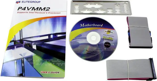 Alt view image 3 of 4 - ECS P4VMM2 v8.1 Socket 478 VIA P4M266A Micro ATX Intel Motherboard