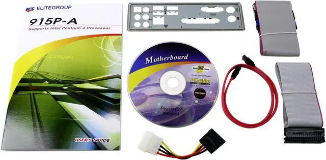 Alt view image 3 of 4 - ECS 915P-A (1.1) LGA 775 Intel 915P ATX Intel Motherboard