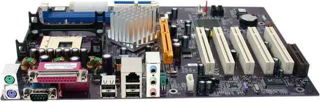 Alt view image 2 of 5 - ECS 848P-A V2.0 Socket 478 Intel 848P ATX Intel Motherboard
