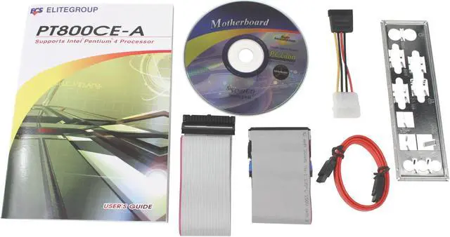 Alt view image 3 of 4 - ECS PT800CE-A (1.0) Socket 478 VIA PT800CE ATX Intel Motherboard
