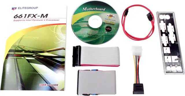 Alt view image 3 of 4 - ECS 661FX-M v1.0 Socket 478 SiS 661FX Micro ATX Intel Motherboard