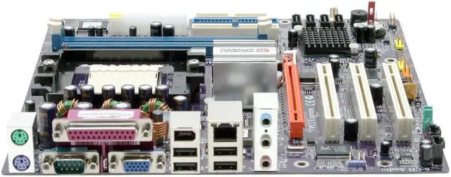 Alt view image 2 of 5 - ECS RS480-M V1.0 939 ATI Radeon Xpress 200 Micro ATX AMD Motherboard