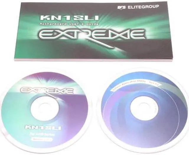 Alt view image 4 of 5 - ECS KN1 SLI Extreme (1.0A) 939 NVIDIA nForce4 SLI ATX AMD Motherboard