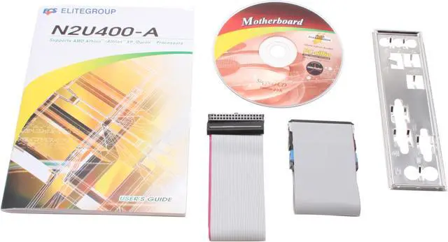 Alt view image 3 of 4 - ECS N2U400-A (1.0 W/ CPU) AMD AthlonXP 2900+ A (462) NVIDIA nForce2 Ultra 400 ATX