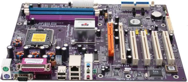 Main image of ECS PT880PRO-A (1.0A) LGA 775 VIA PT880 PRO ATX Intel Motherboard