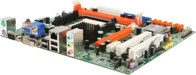 Main image of ECS RC410L/800-M 2.0 LGA 775 ATI Radeon Xpress 200 Micro ATX Intel Motherboard