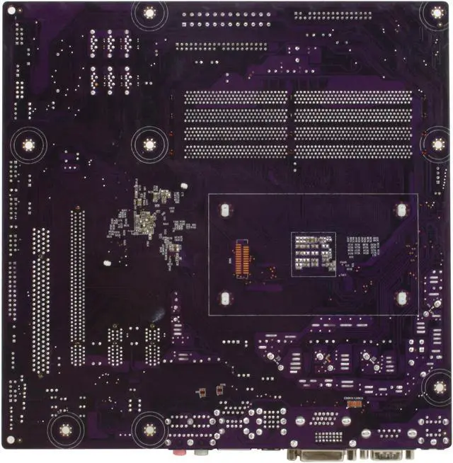 Alt view image 4 of 5 - ECS GF8100VM-M3 AM3/AM2+ NVIDIA GeForce 8100 Micro ATX AMD Motherboard