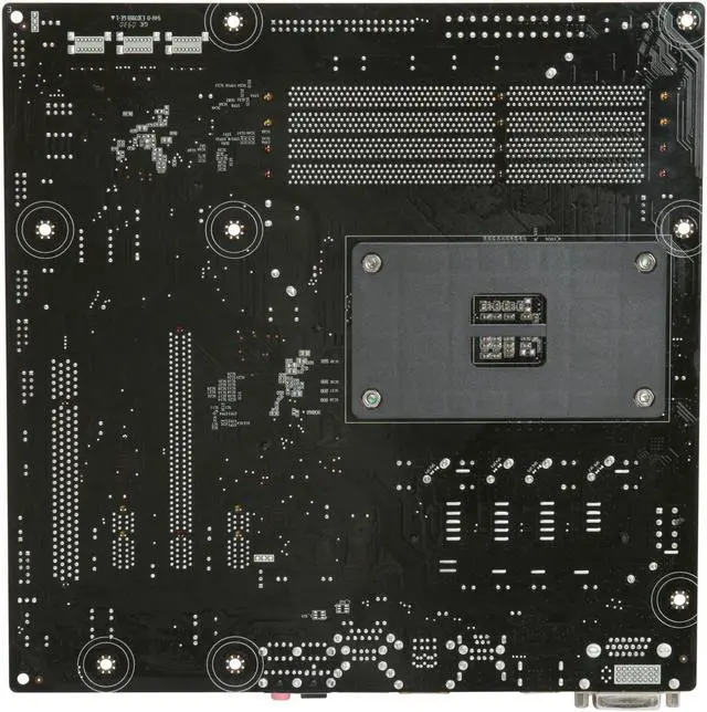 Alt view image 10 of 11 - ECS Black Series A785GM-M AM3 AMD 785G HDMI Micro ATX AMD Motherboard